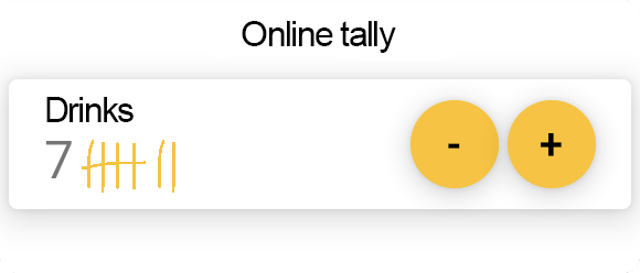 Online tally sheet